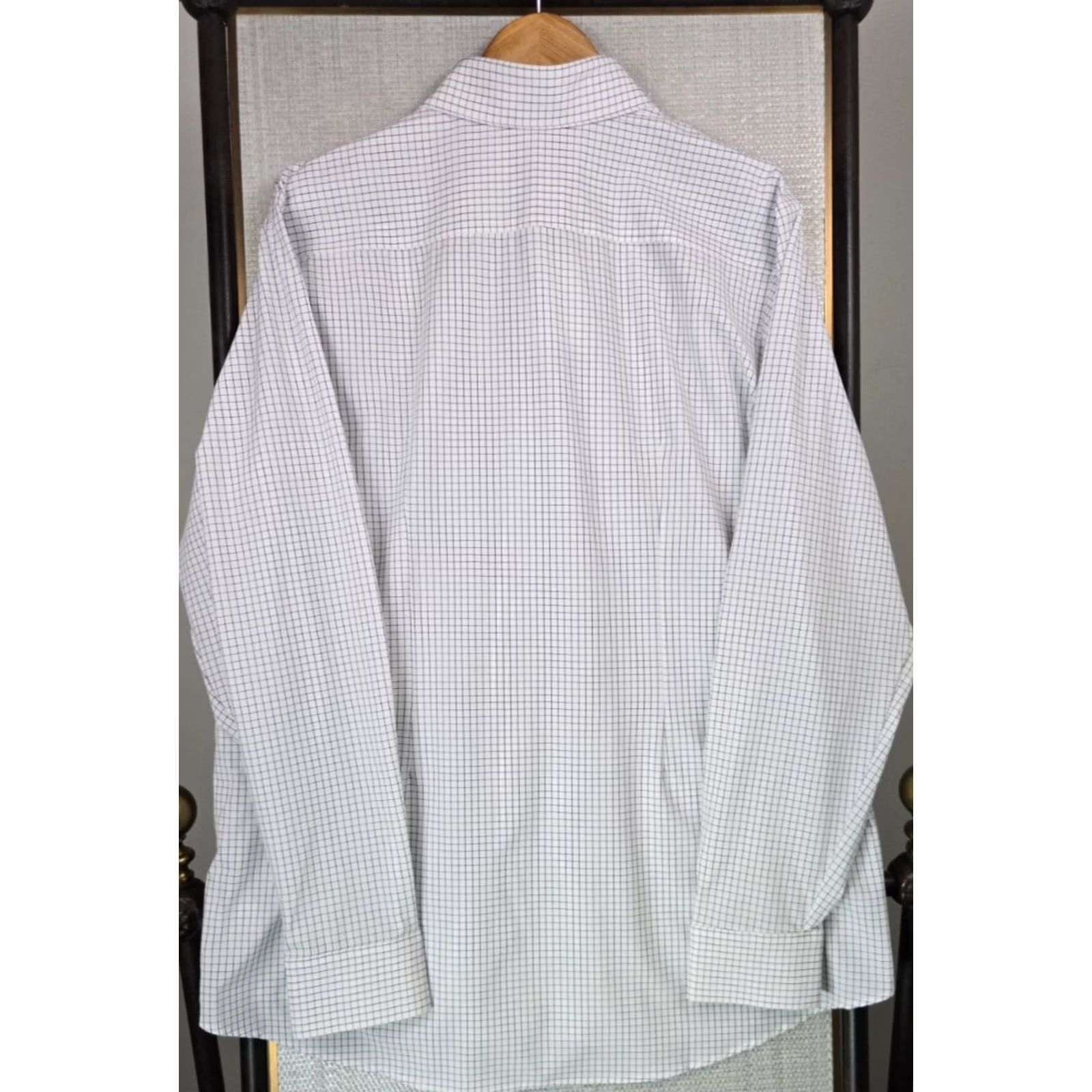 Mizzen+Main Mizzen+Main Leeward New 25 Mens XL Performance Button Front Shirt Graph Check Size US XL / EU 56 / 4 - 7 Thumbnail