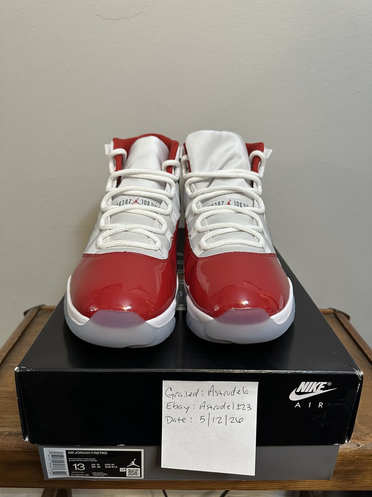 Jordan Brand Nike Air Jordan 11 Retro Cherry 2022 size 13 Size US 13 / EU 46 - 4 Thumbnail