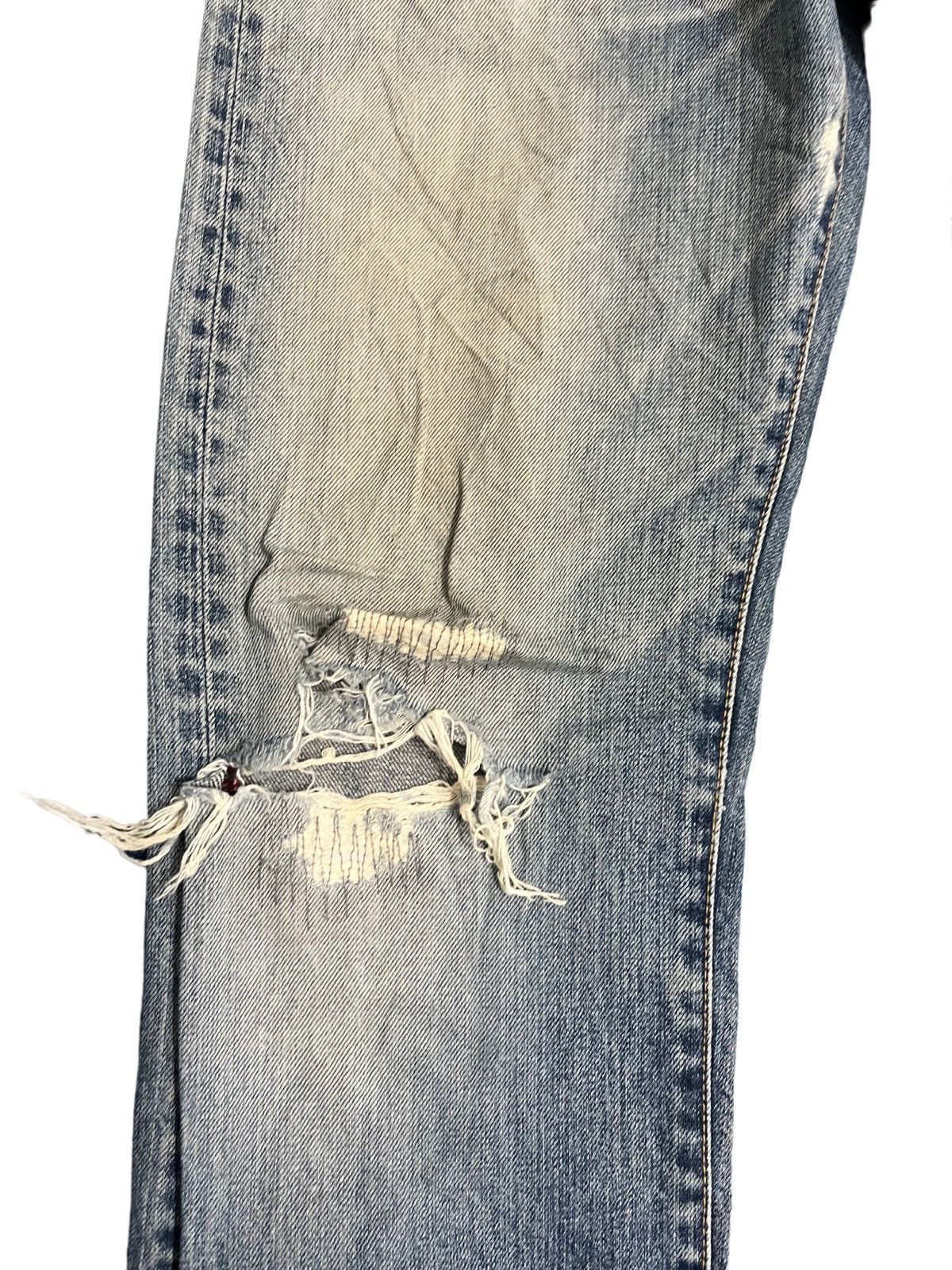 Japanese Brand Vintage Gowest Distressed Denim Size US 29 - 2 Thumbnail