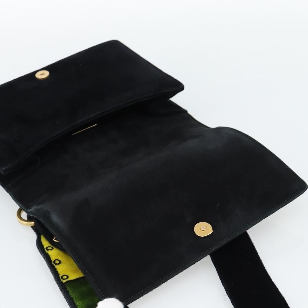 Prada Prada Galleria Velour Shoulder Bag Multicolor Size ONE SIZE - 6 Thumbnail