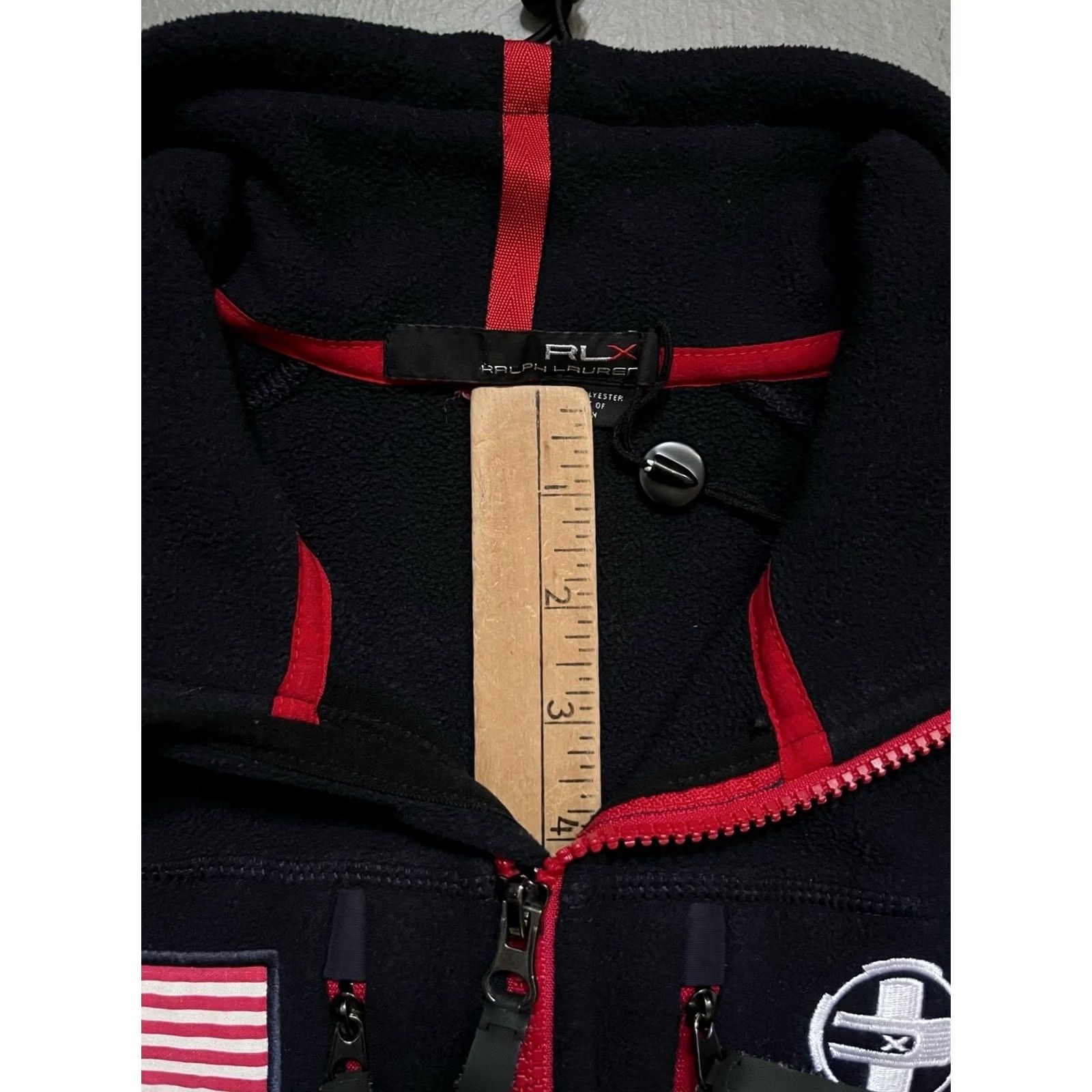 RLX Ralph Lauren Ralph Lauren RLX Fleece Vest USA Patch Winter Ski Multicolor L-M Mens Size US L / EU 52-54 / 3 - 4 Thumbnail