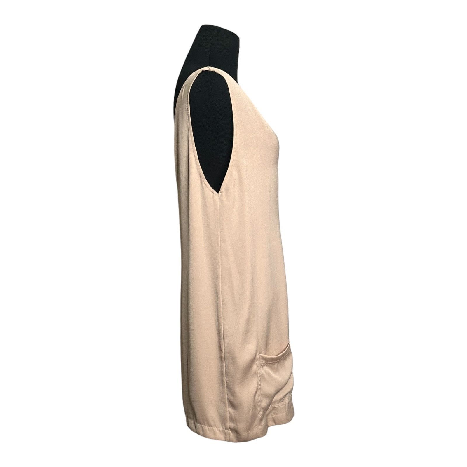 Guess Guess beige satin sleeveless romper size M Size 28" / US 6 / IT 42 - 9 Thumbnail