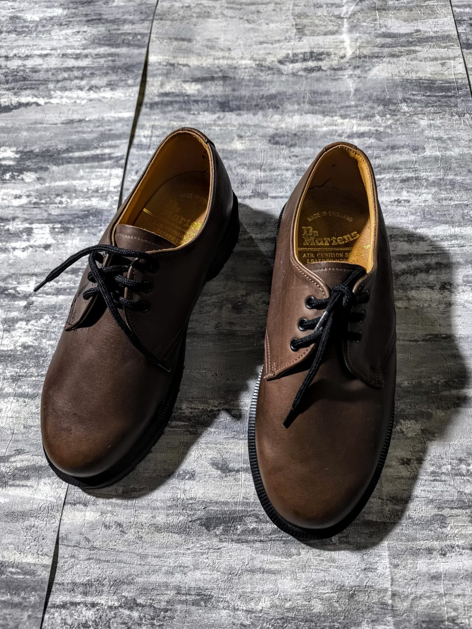 Dr. Martens vintage dr martens 1461 made in england brown leather shoes Size US 7 / IT 37 - 4 Thumbnail