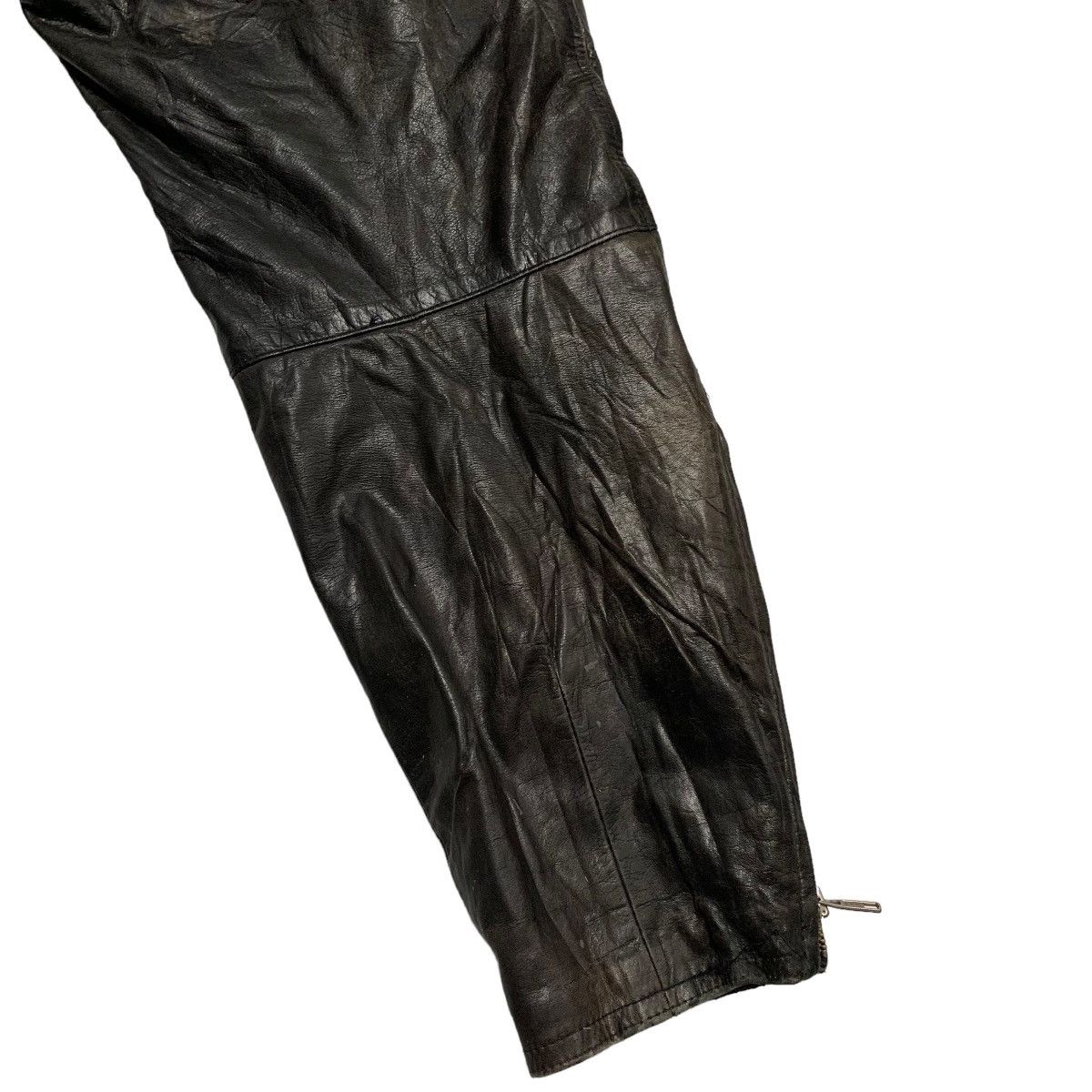 Japanese Brand Komine Motorcycle Rider Leather Pants Size US 33 - 8 Thumbnail