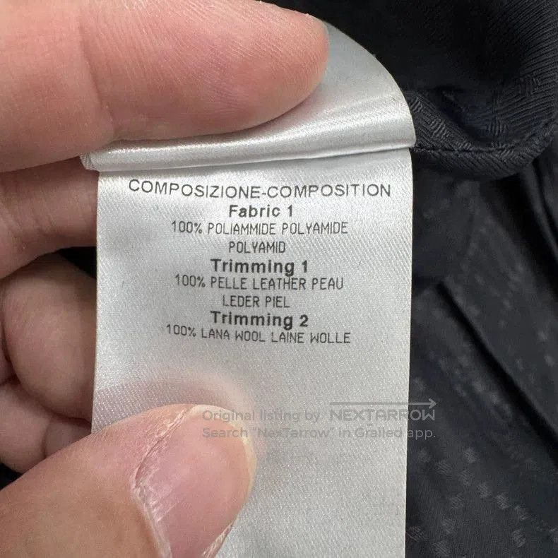 Gucci Gucci Leather Paneled Bomber Jacket. Size US M / EU 48-50 / 2 - 7 Thumbnail