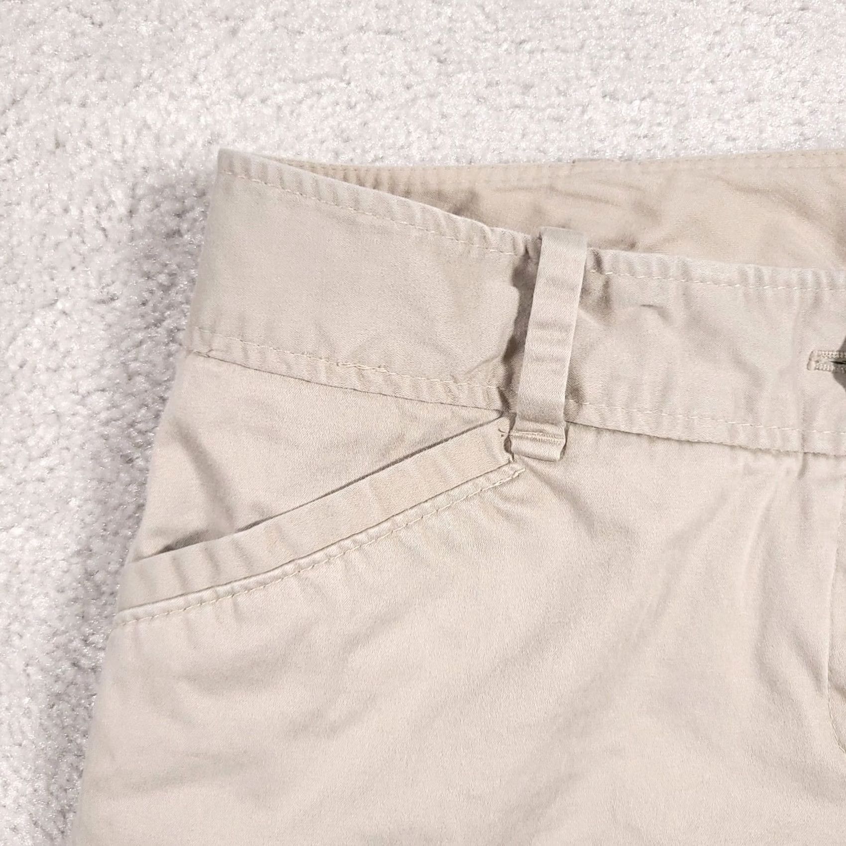 Vintage The Limited Drew Fit Dress Pants Capri Womens 8 Khaki Stretch Straight Leg Chino Capris Tall 8 Beige Women’s Pants Capri* Size 30" / US 8 / IT 44 - 5 Thumbnail