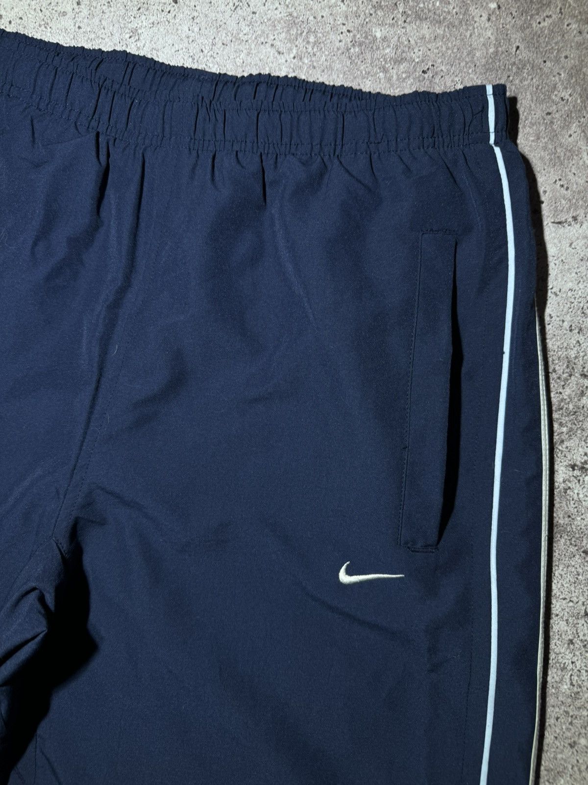 Japanese Brand × Nike × Vintage Nike Vintage y2k Drill Pants Streetwear Embroidered Logo Size US 32 / EU 48 - 3 Thumbnail