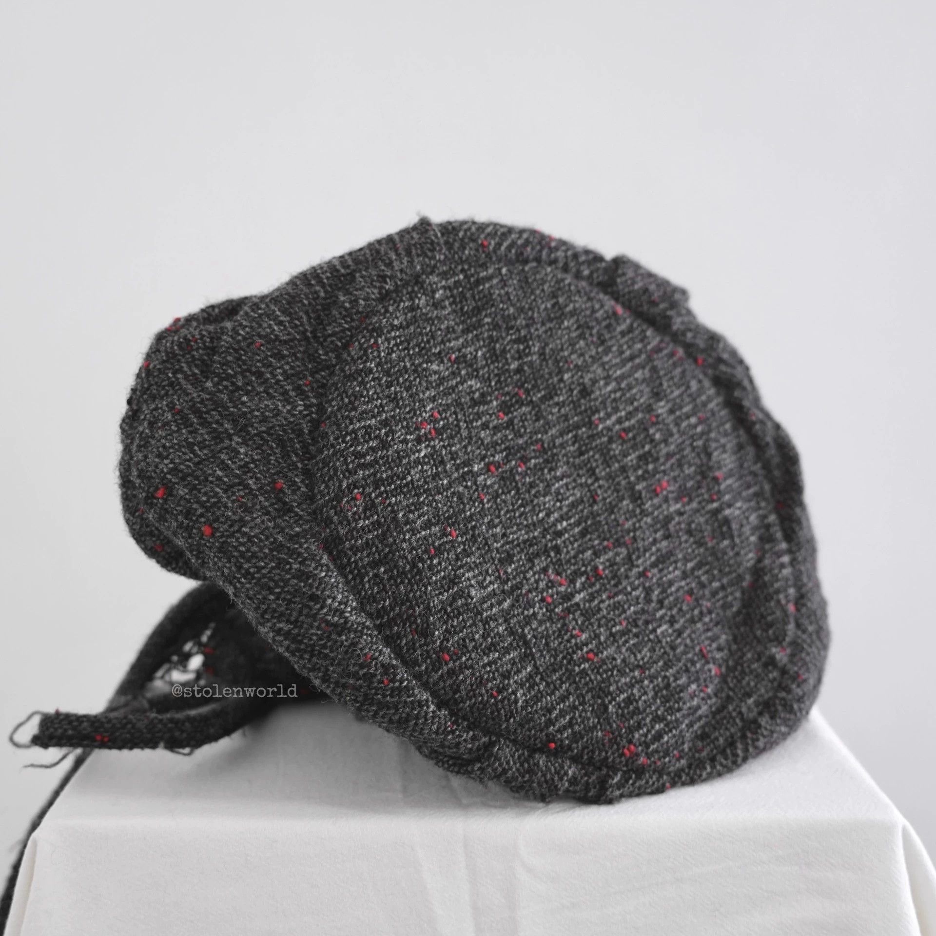 Junya Watanabe Junya Watanabe Wool Wrinkled Drawstring Round Bag Size ONE SIZE - 5 Thumbnail