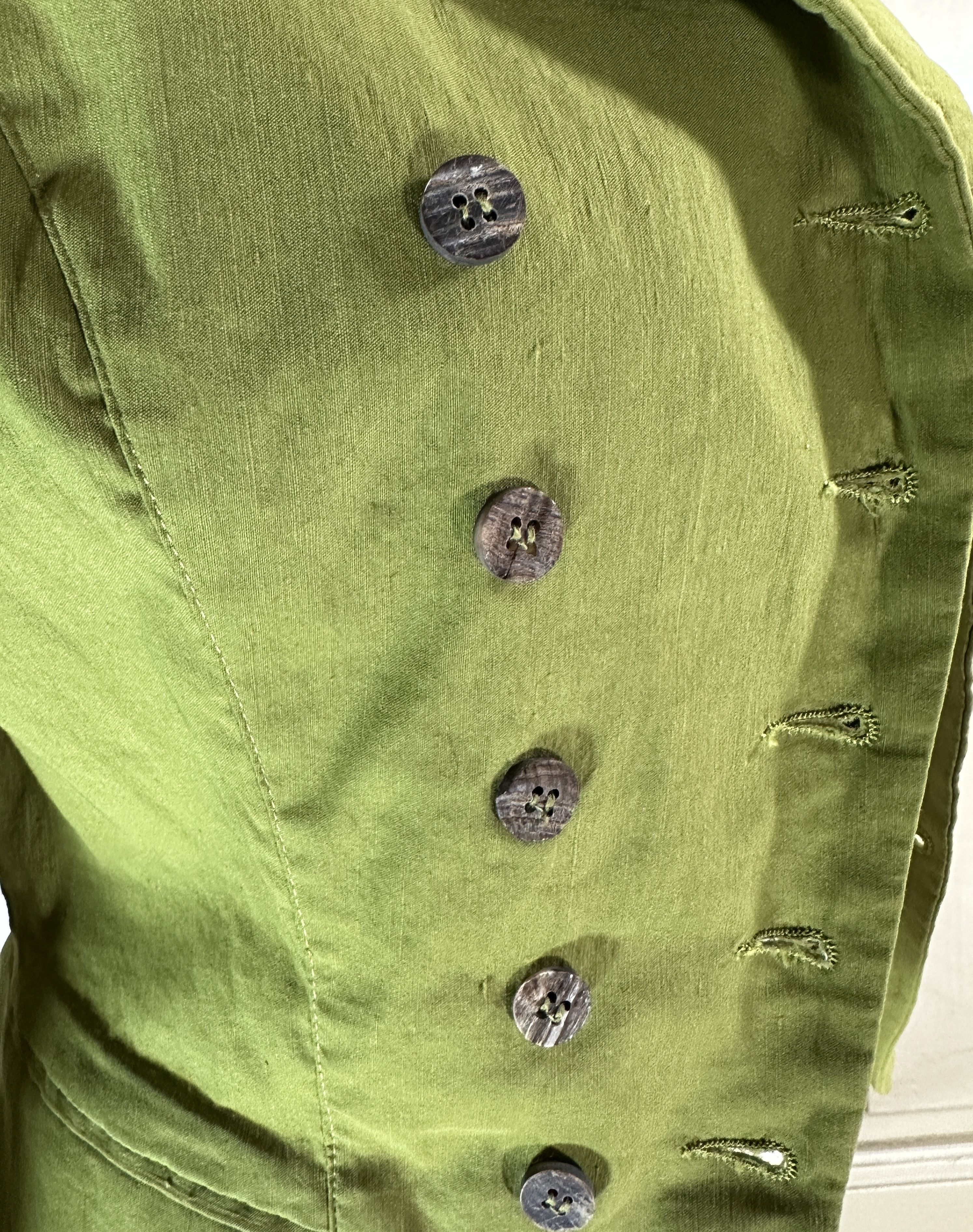 plein sud Green linen blazer Size M / US 6-8 / IT 42-44 - 6 Thumbnail