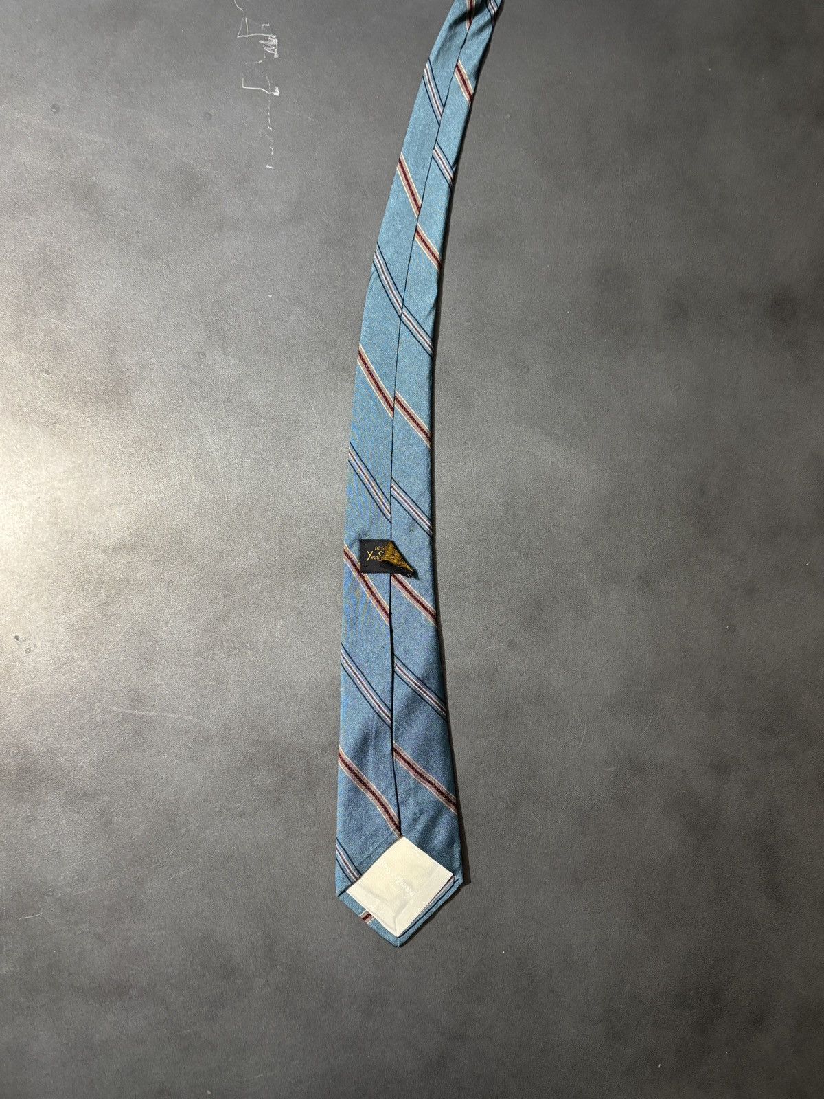 Yves Saint Laurent 1970s Yves Saint Laurent Silk Tie 80s Vintage YSL Necktie Size ONE SIZE - 6 Thumbnail