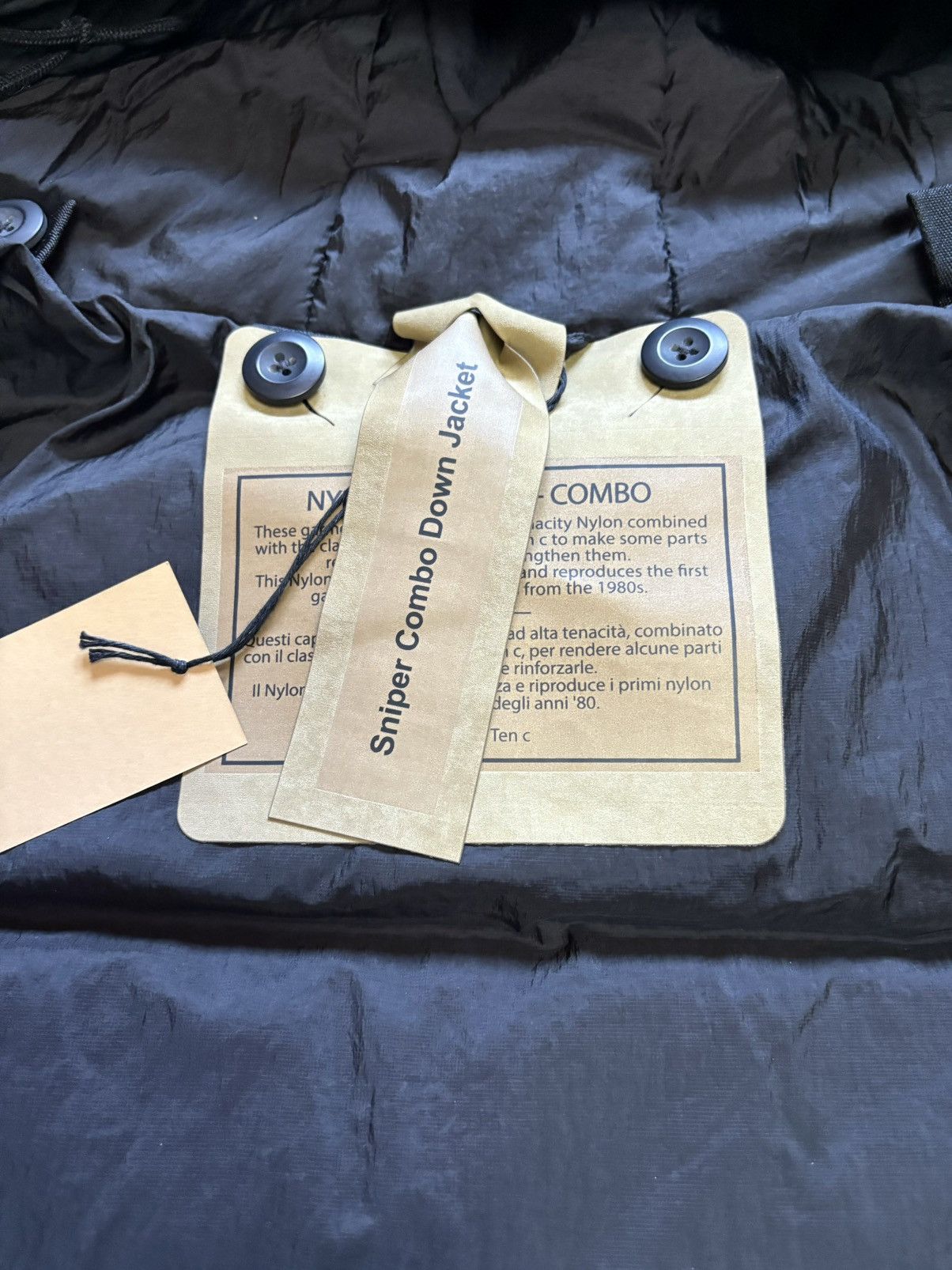 Ten C Ten c Sniper Combo Down Jacket – Black – Size 48 Size US M / EU 48-50 / 2 - 4 Thumbnail