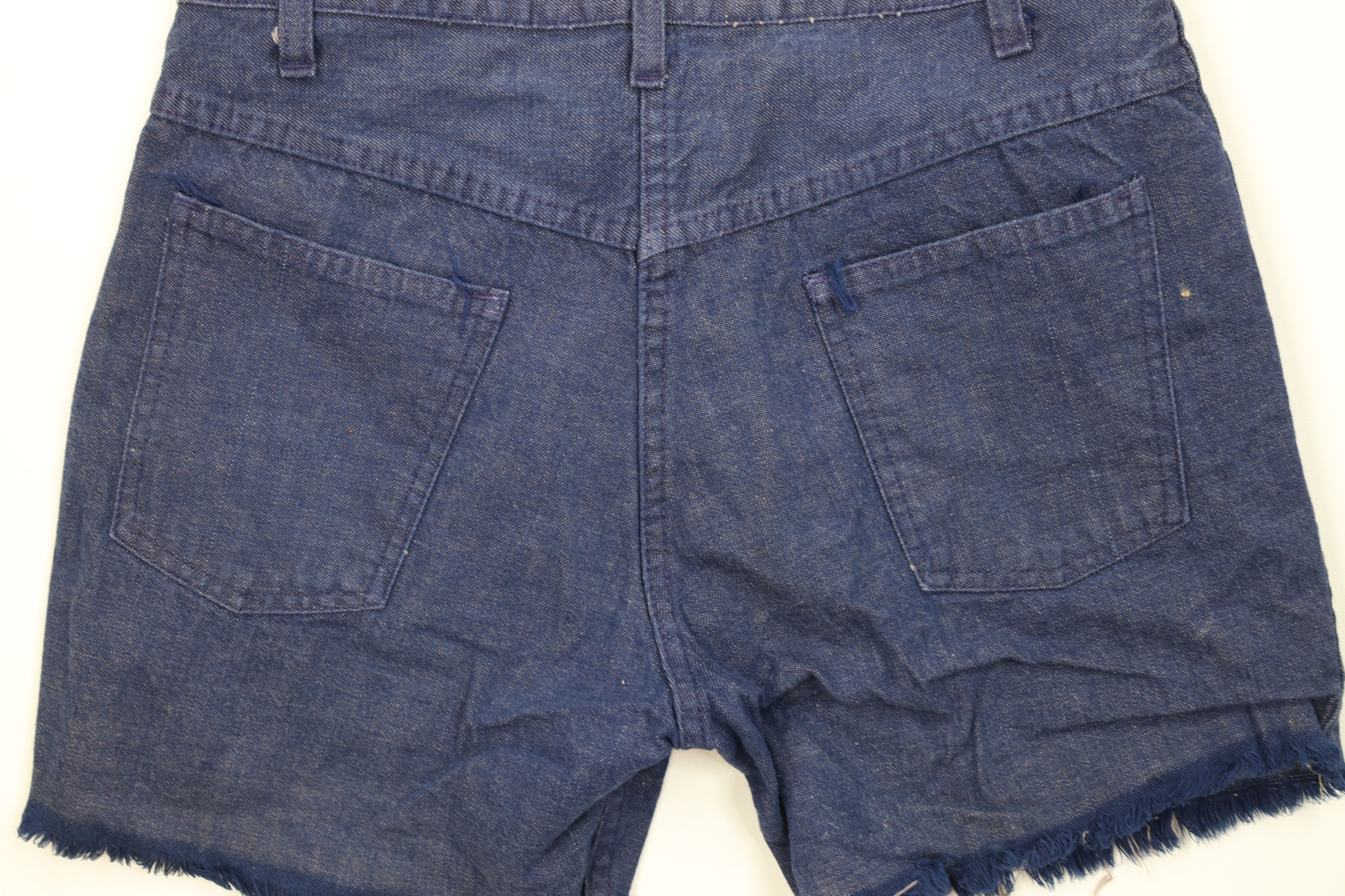 Vintage Vintage 60s 70s Streetwear Denim Short Shorts Indigo USA Size US 30 / EU 46 - 11 Thumbnail