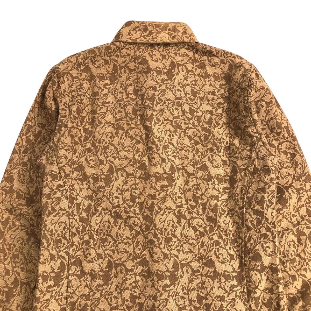 Issey Miyake × Japanese Brand × Tete Homme 1990s Tete Homme Issey Miyake Double Pocket Florals Shirt Size US M / EU 48-50 / 2 - 13 Thumbnail