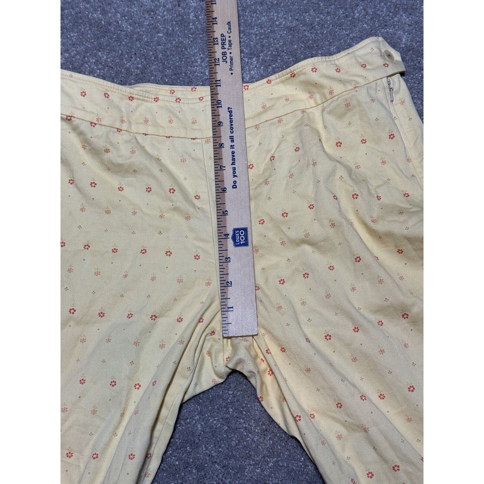 Other Vintage 70s Pants Women 8 Hippie Boho Floral Embroidered Hem Size 30" / US 8 / IT 44 - 13 Thumbnail