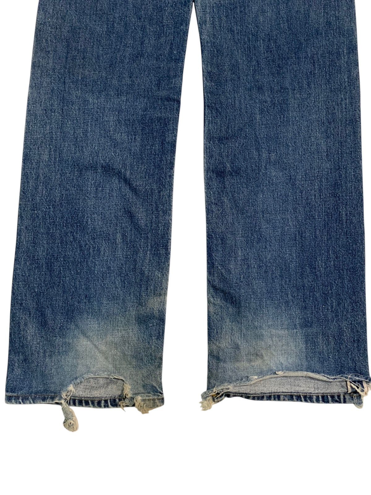 Levi's VINTAGE LEVIS 503B SELVEDGE BIG E FADED DISTRESSED DENIM Size US 28 / EU 44 - 12 Thumbnail