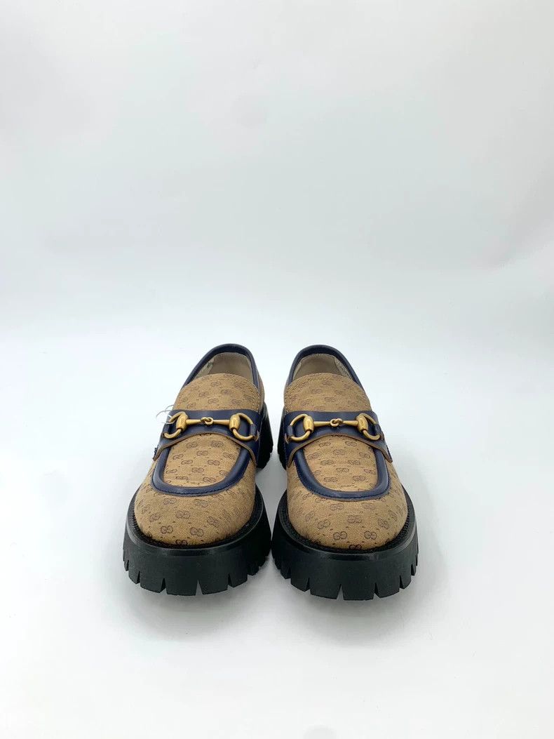 Gucci Gucci Size 37.5 Size 37.5 Brown Double G Old Flower Full Pr Size US 5 / EU 37 - 3 Thumbnail