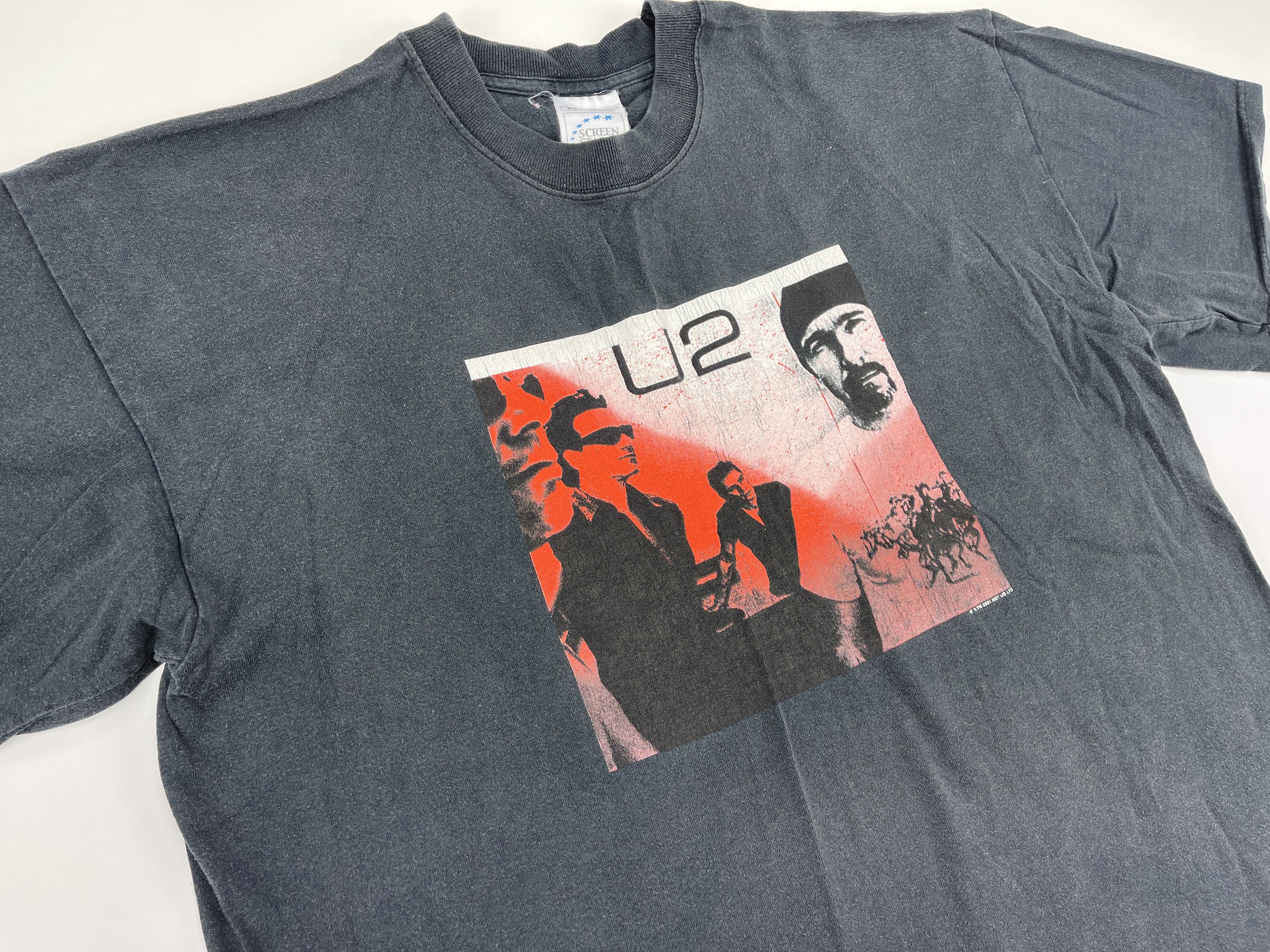 Band Tees Vintage U2 The Goal Is Elevation t-shirt, 2001, 90s Rock XL Size US XL / EU 56 / 4 - 5 Thumbnail
