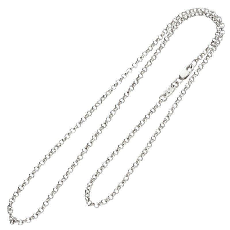 Chrome Hearts Chrome Hearts R18 Roll Chain Silver Necklace Size ONE SIZE - 2 Thumbnail