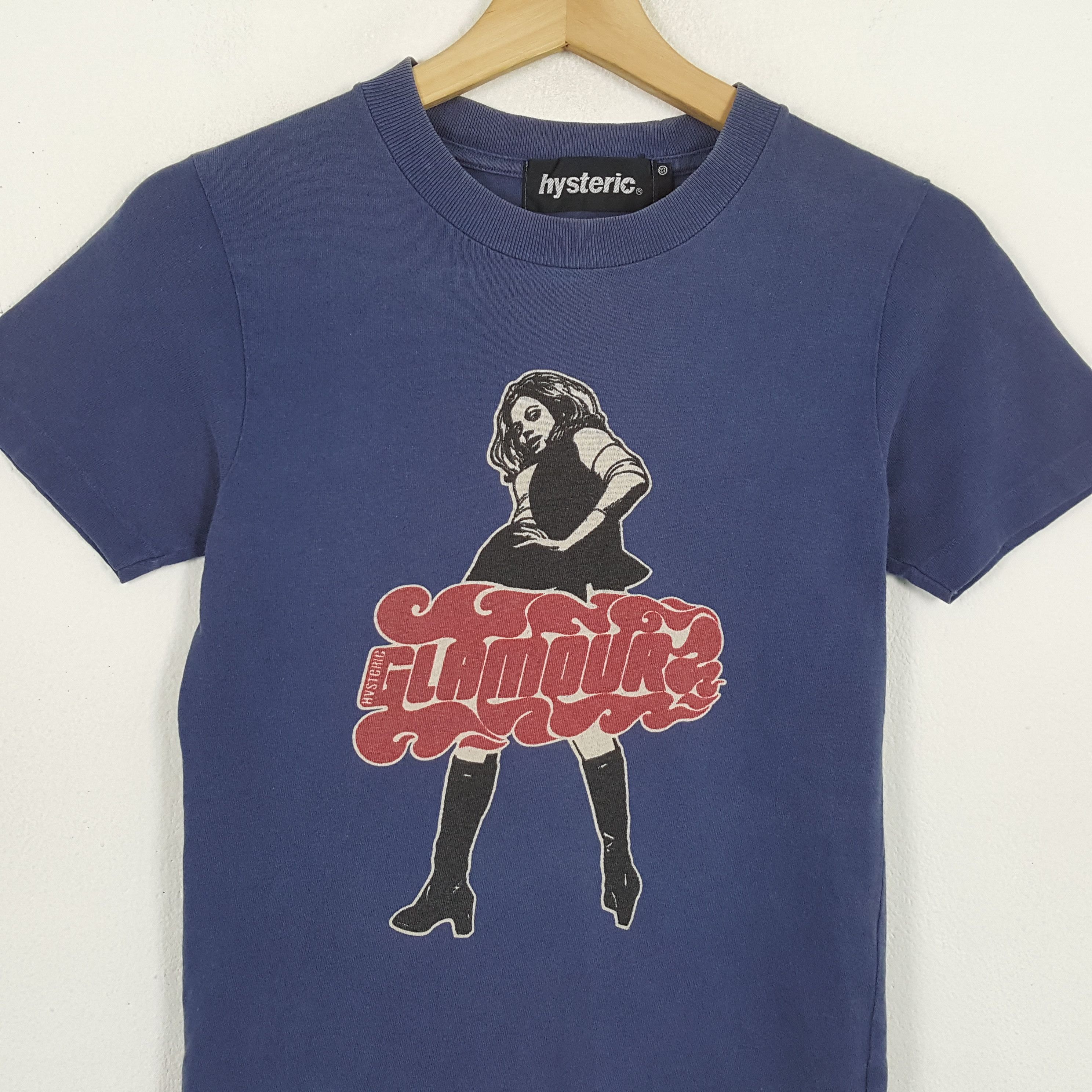 Hysteric Glamour × Japanese Brand × Vintage Vintage HYSTERIC GLAMOUR Japanese Fashion Brand T-Shirts Size XS / US 0-2 / IT 36-38 - 2 Thumbnail