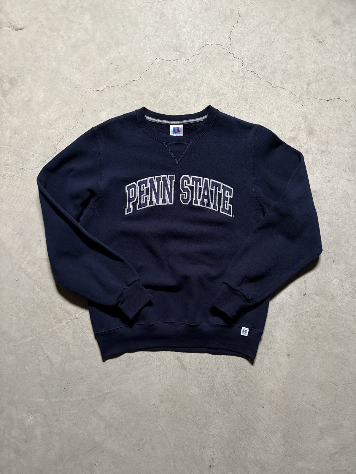 Russell Athletic × Vintage Navy Russell Athletic Penn State Sweatshirt Size US S / EU 44-46 / 1 - 1 Thumbnail