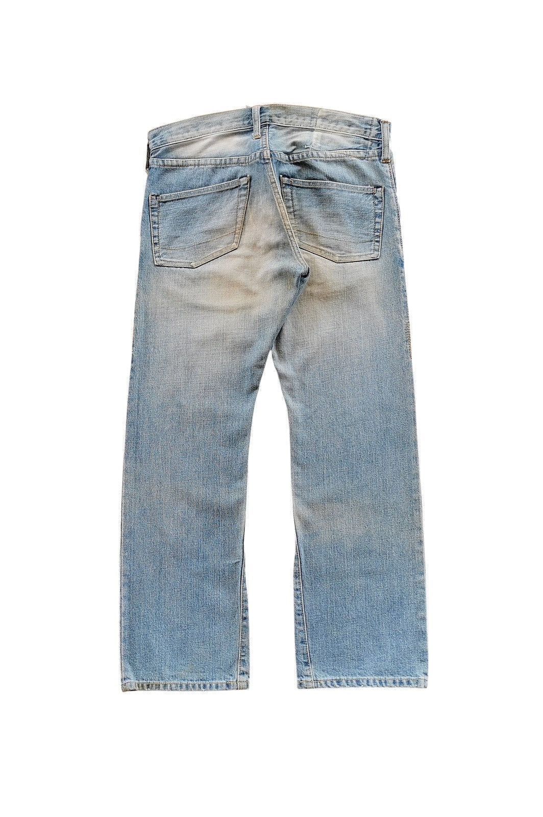 Global Work Crashed Skinny Denim Size US 31 - 2 Thumbnail