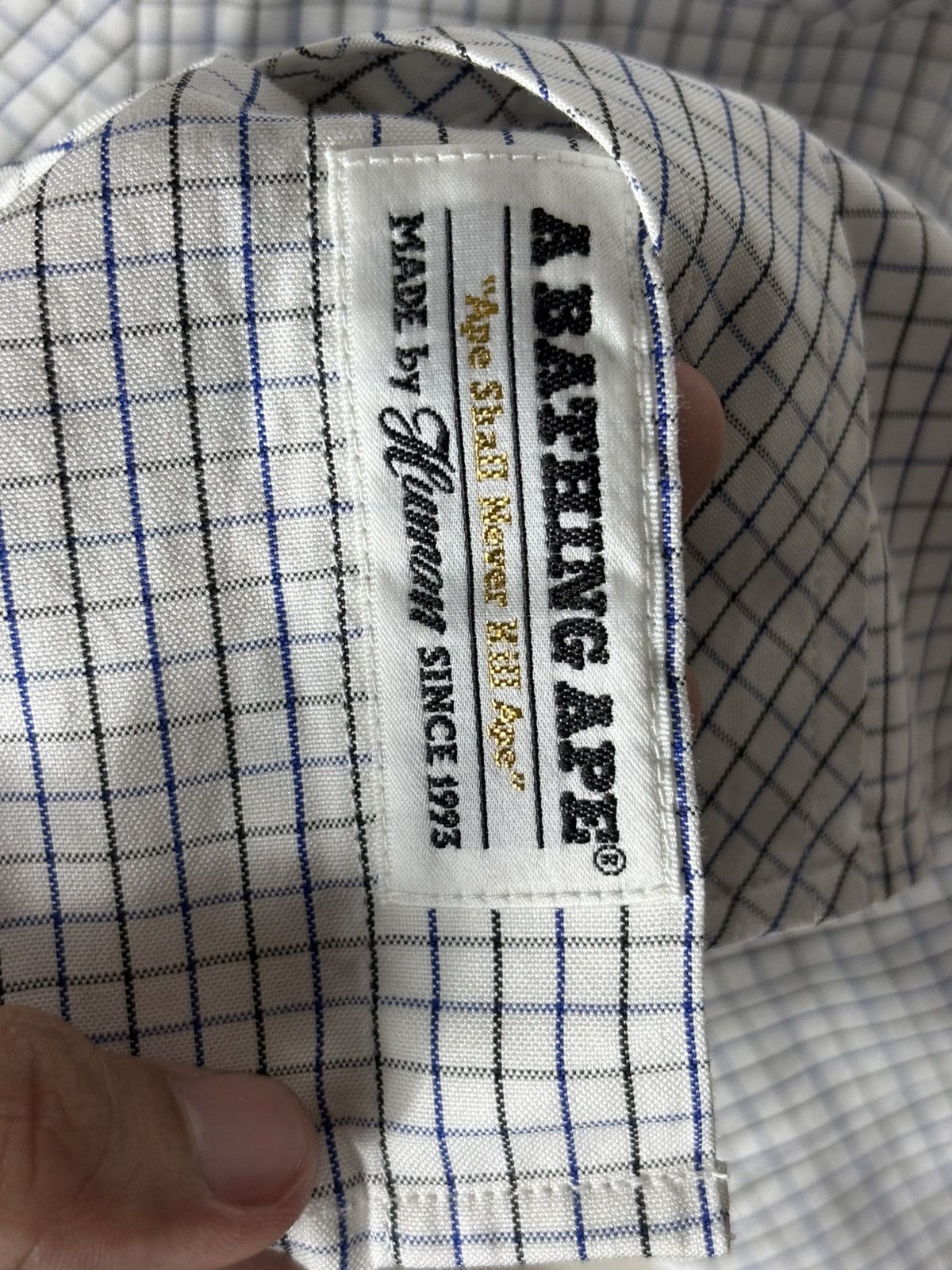 Bape A Bathing Ape long sleeved polo shirt Size US M / EU 48-50 / 2 - 11 Thumbnail