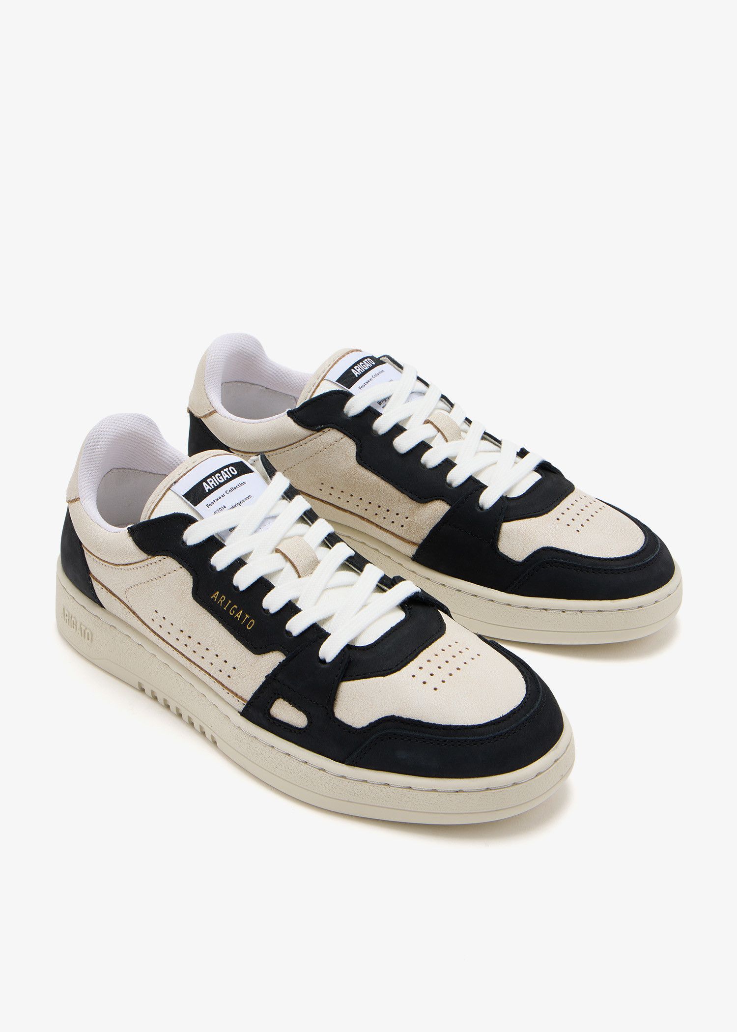 Axel Arigato o1s22i1n0425 Low-Top Sneakers in Black/Beige Size US 6 / IT 36 - 5 Thumbnail