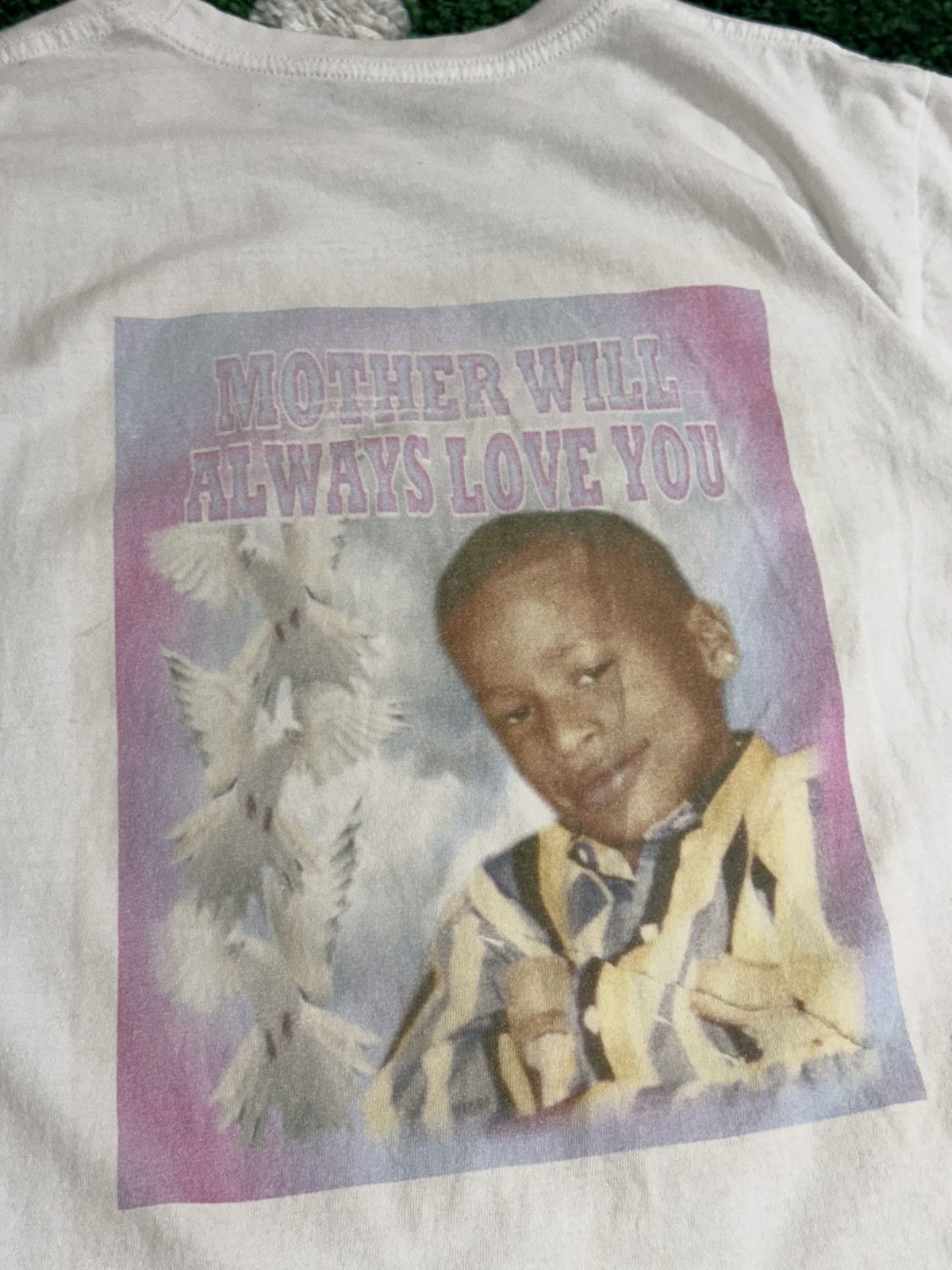 Vintage Vintage Baby Memorial Tee White Sz. Small Size US S / EU 44-46 / 1 - 5 Thumbnail