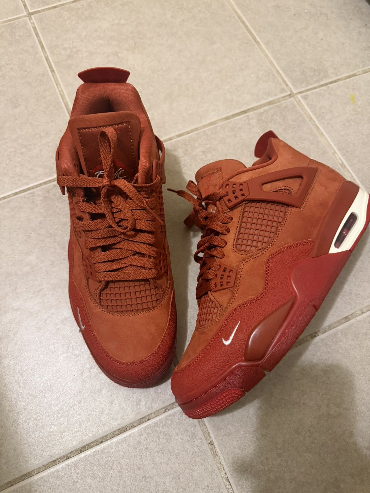 Jordan Brand Air Jordan 4 Retro X Nigel Sylvester “Brick by Brick” Size US 10 / EU 43 - 4 Thumbnail