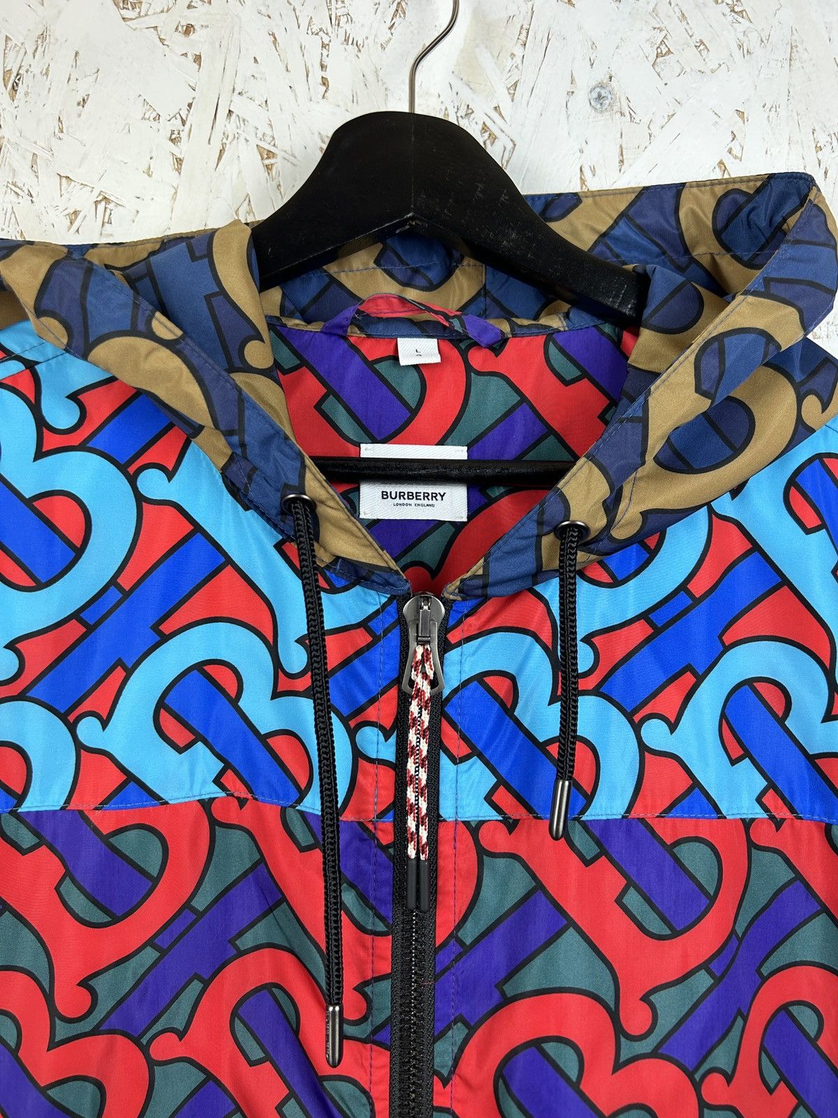 Burberry Burberry ECONYL Ainthorpe Satin Nylon TB Jacket Size US L / EU 52-54 / 3 - 2 Thumbnail