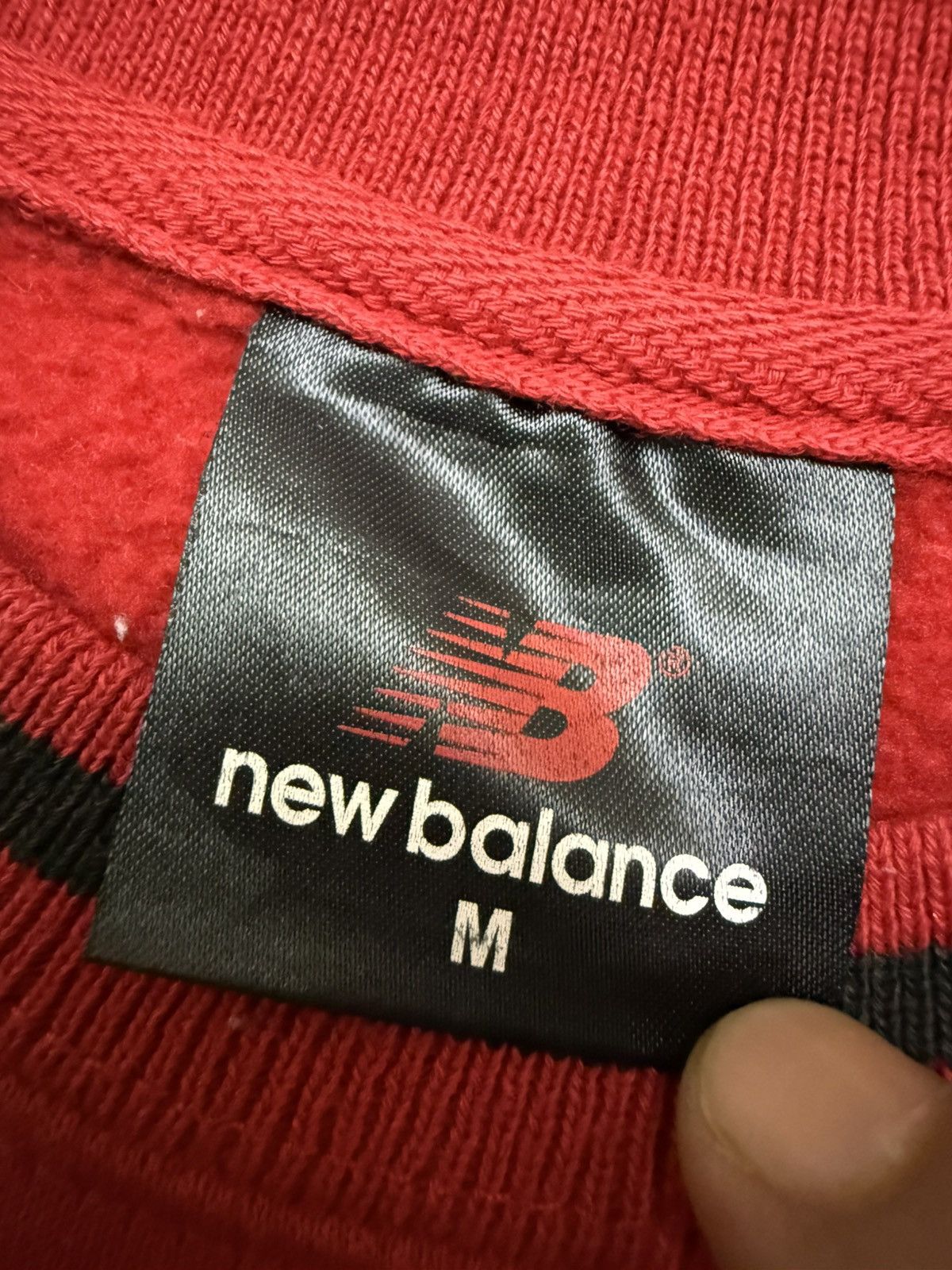 New Balance Vintage Y2K New Balance Biglogo Sweatshirt Size US S / EU 44-46 / 1 - 8 Thumbnail