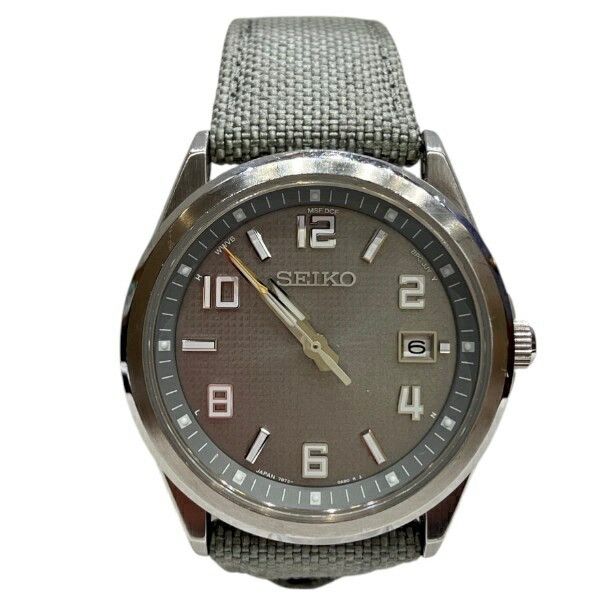 Seiko Seiko Seiko Stainless Steel Men Watch Metal Quartz 7B72-0AA0 DUTY FREE for USA Size ONE SIZE - 1 Thumbnail