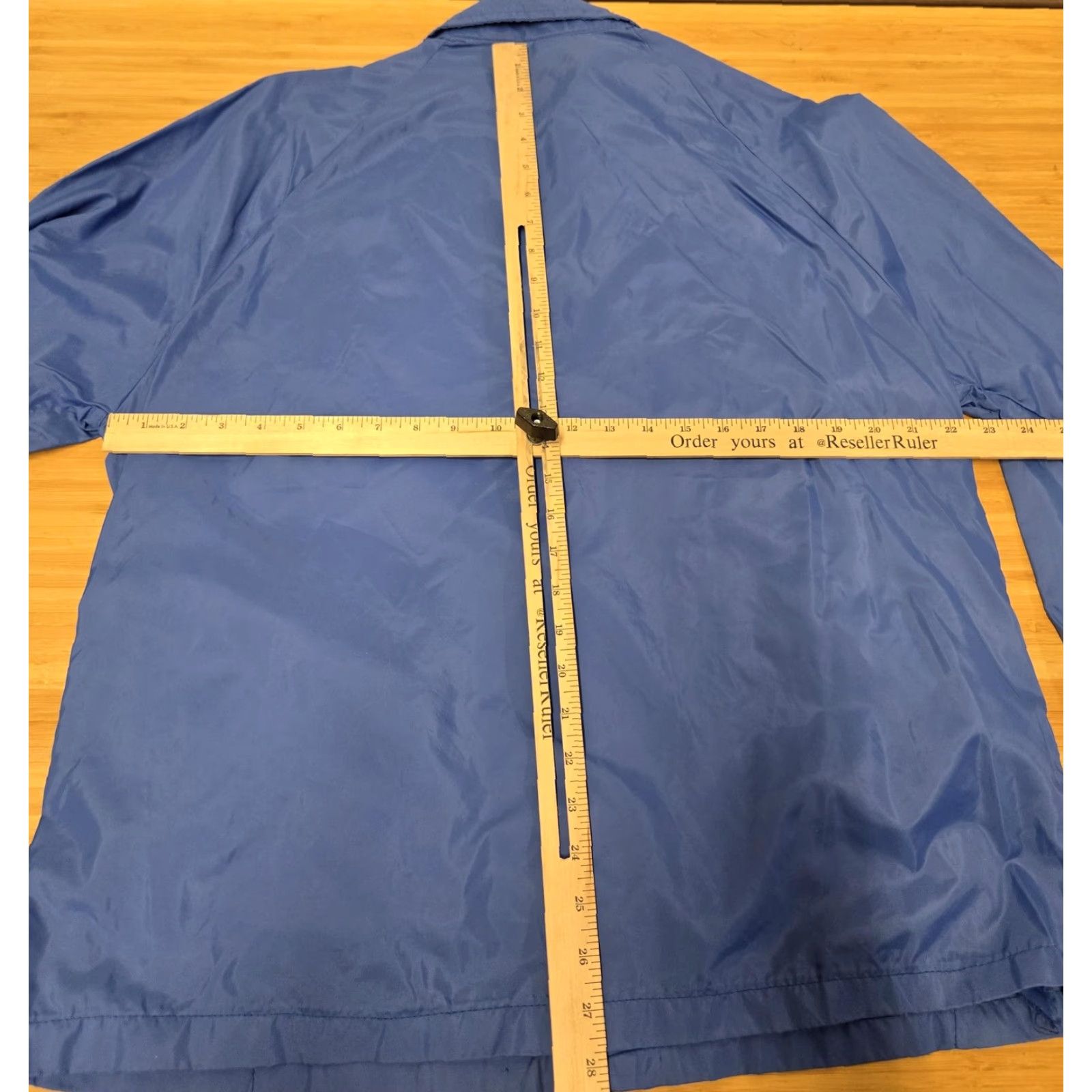 Champion VINTAGE Champion Jacket Mens Large Blue Coach Jacket Snap Made USA FMCA 80s Size US L / EU 52-54 / 3 - 8 Thumbnail