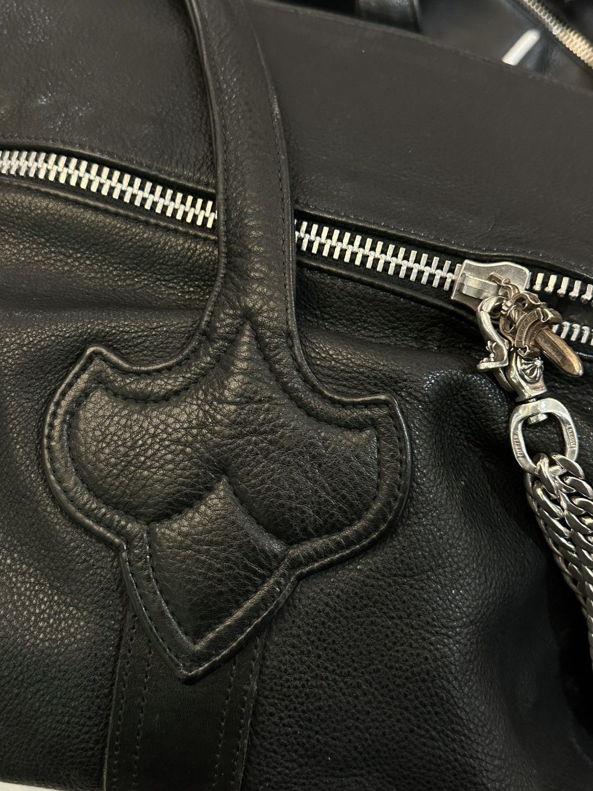 Chrome Hearts CHROME HEARTS LOADED LEATHER XL DUFFLE Size ONE SIZE - 6 Thumbnail