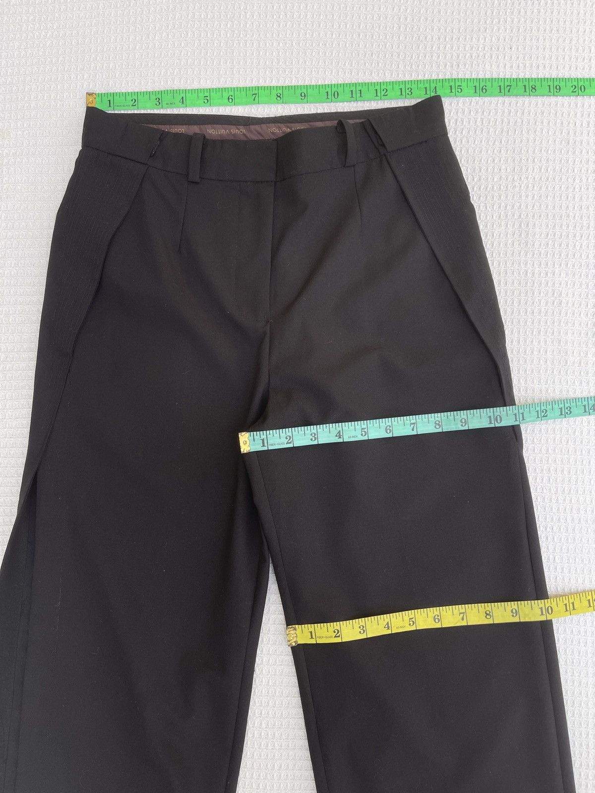 Louis Vuitton Last Drop🔥Rare🔥Vintage Louis Vuitton Casual Pants Size 29" - 14 Thumbnail