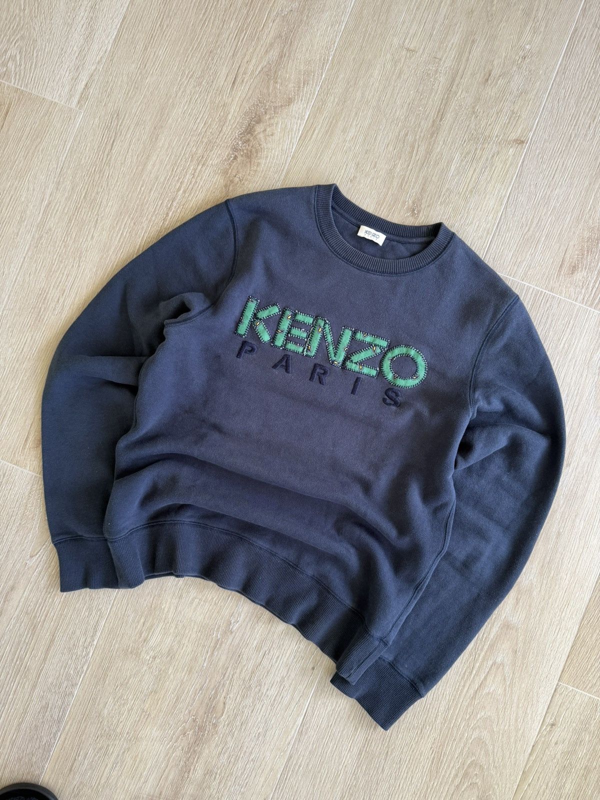 Kenzo Kenzo Black Bandanna Sweatshirt Size US S / EU 44-46 / 1 - 2 Thumbnail
