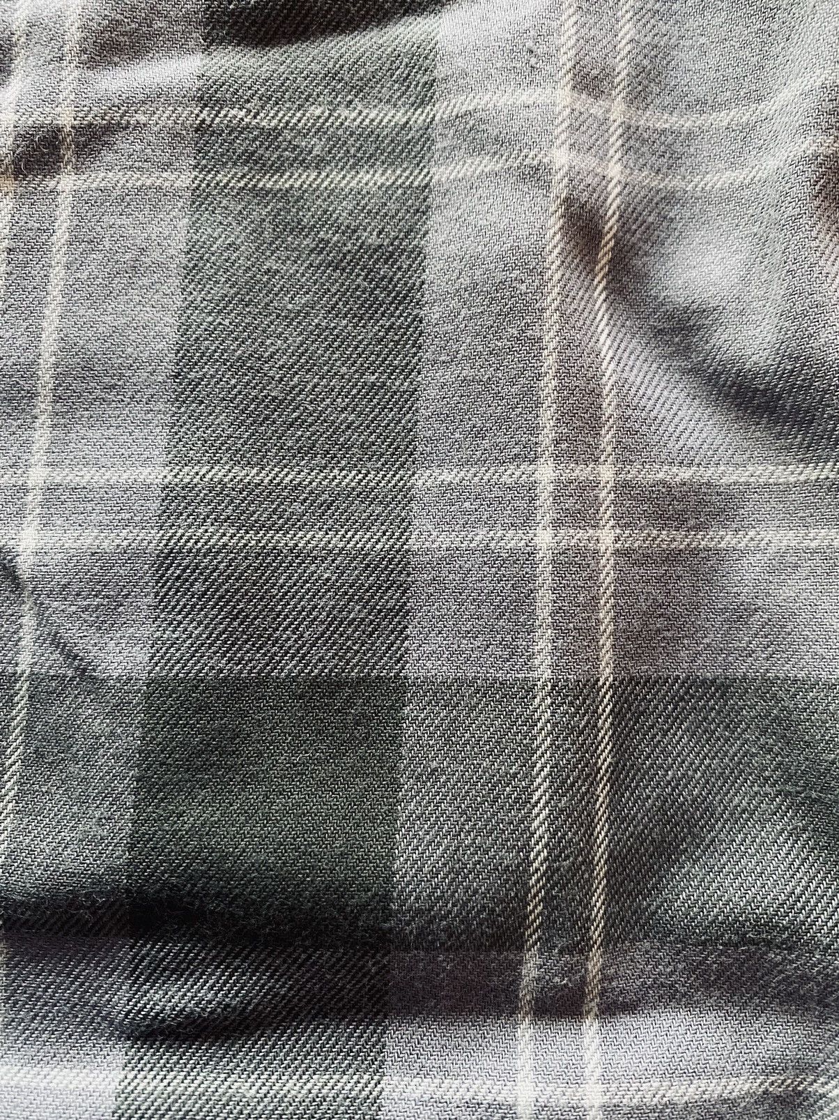 Thom Browne Thom Browne grey/lt grey flannel windowpane check top 2 NWT Size US M / EU 48-50 / 2 - 15 Thumbnail