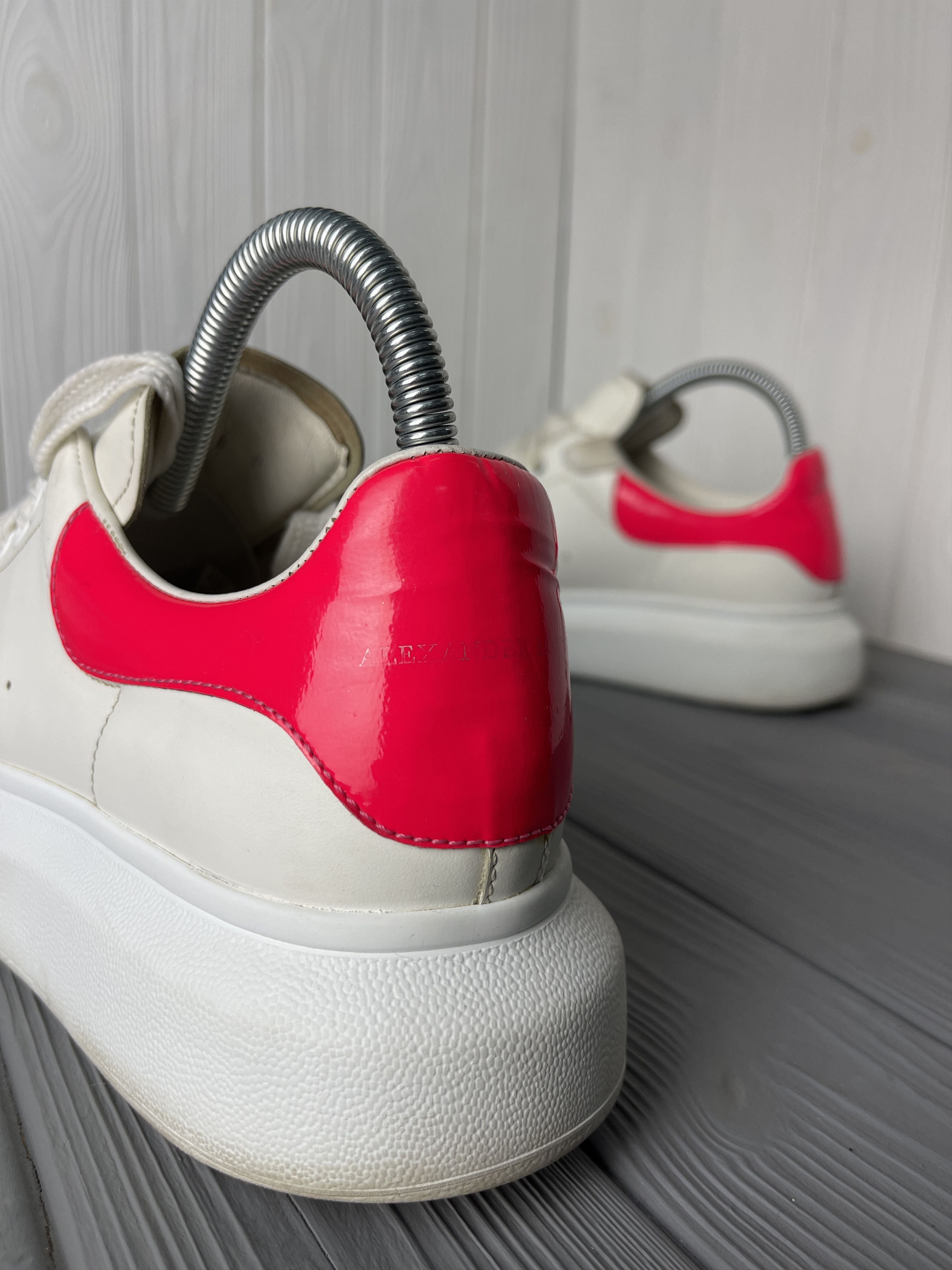Alexander McQueen Alexander McQueen Leather Sneakers Size US 8 / IT 38 - 10 Thumbnail