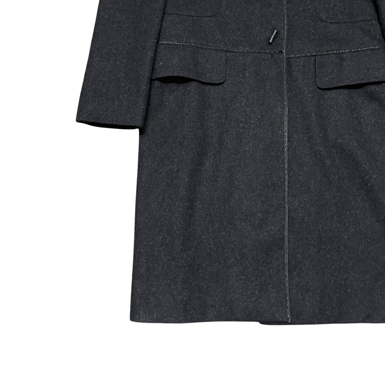 Fendi Fendi Wool Long Coat Size S / US 4 / IT 40 - 3 Thumbnail