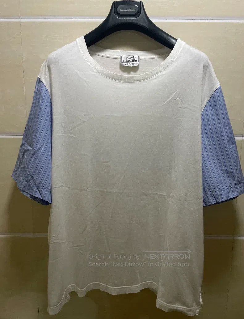 Hermes Hermes Knitted short-sleeve t-shirt Size US XL / EU 56 / 4 - 1 Thumbnail