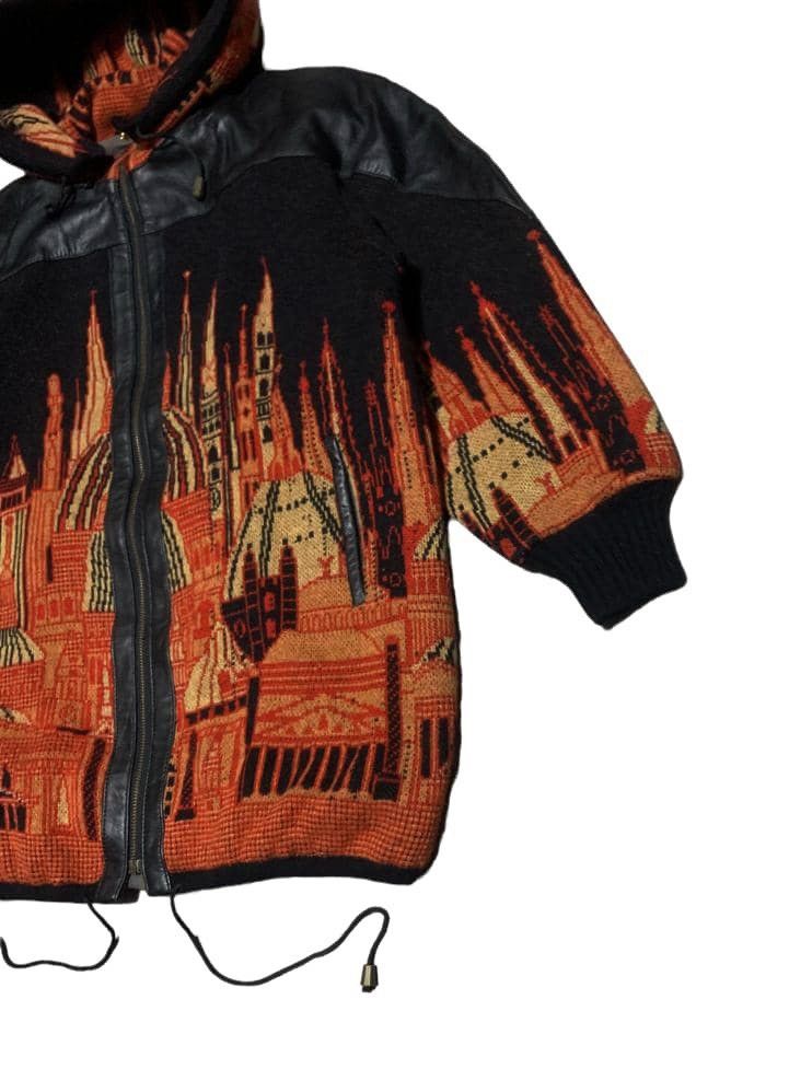 If Six Was Nine Vintage Japanese Wool Knit Jacket Hoodie By Yue Cheong Size US M / EU 48-50 / 2 - 3 Thumbnail