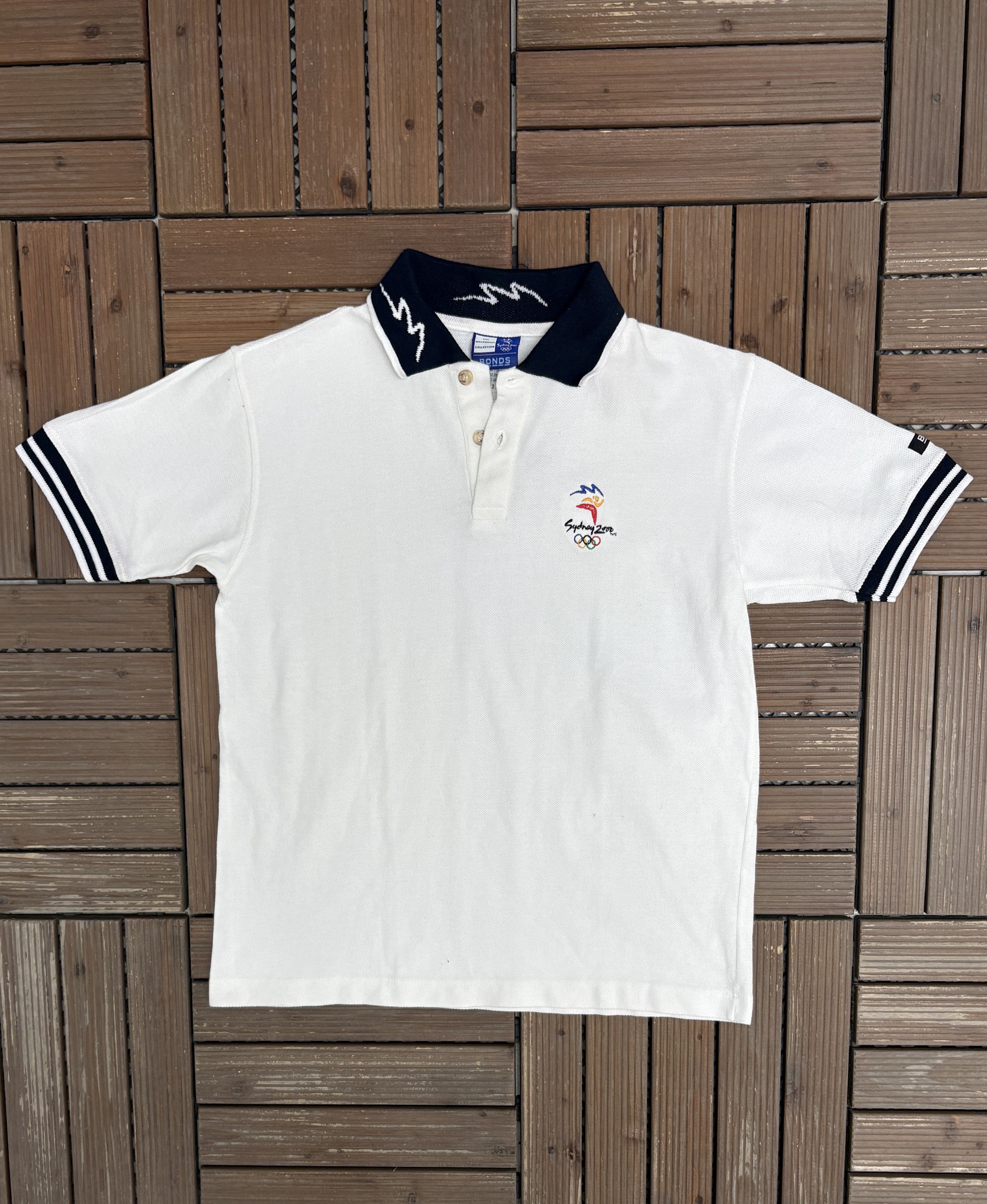 Vintage Sydney Olympics 2000 Embroidered Vintage Tee Size US S / EU 44-46 / 1 - 1 Thumbnail