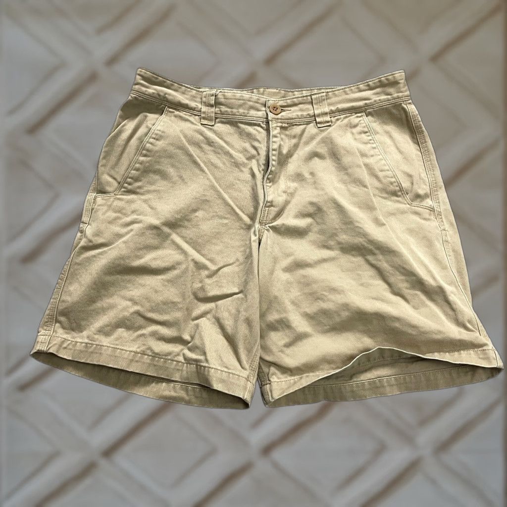 The North Face The North Face Chino Shorts Mens 32 Brown Flat Front Cotton Casual Outdoor 34x8 Size US 32 / EU 48 - 1 Thumbnail