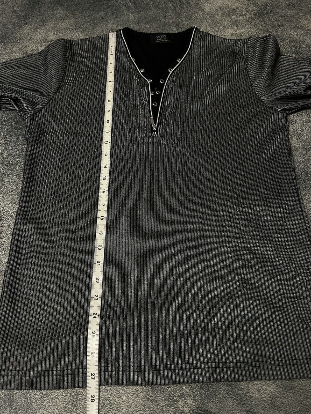 Japanese Brand Y2k mitex japanese brand double layer longsleeve Size US L / EU 52-54 / 3 - 7 Thumbnail