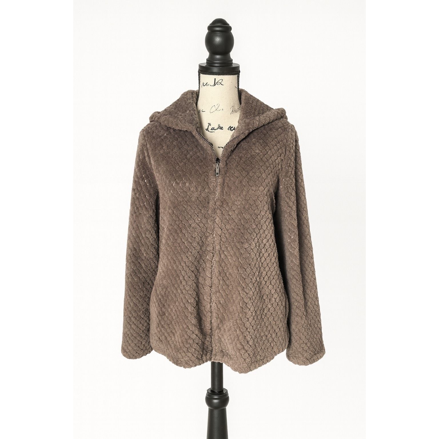 Other Love to Lounge Women’s Cozy Zip Up Hoodie Size S Textured Ov Size S / US 4 / IT 40 - 1 Thumbnail