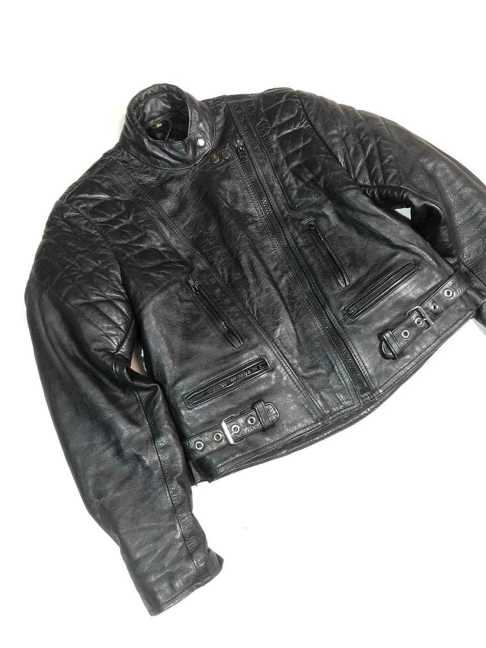 Genuine Leather Vintage Rare Racing Moto Leather Jacket Size US S / EU 44-46 / 1 - 5 Thumbnail