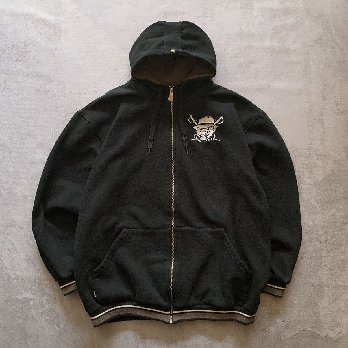 Other Joker Brand USA Embroidery Zip Hoodie | Estevan Oriol Size US XXL / EU 58 / 5 - 1 Thumbnail