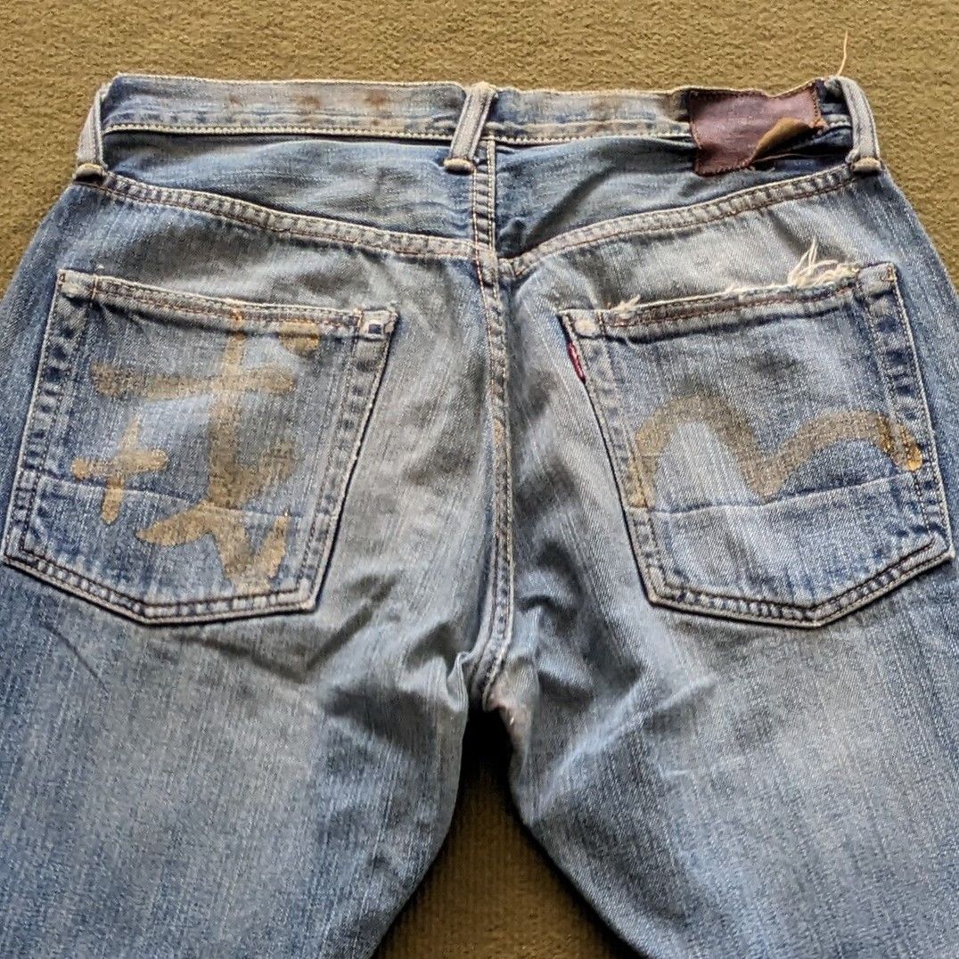 Evisu Vintage EVISU Japanese Brand Denim Jeans Size US 30 / EU 46 - 13 Thumbnail