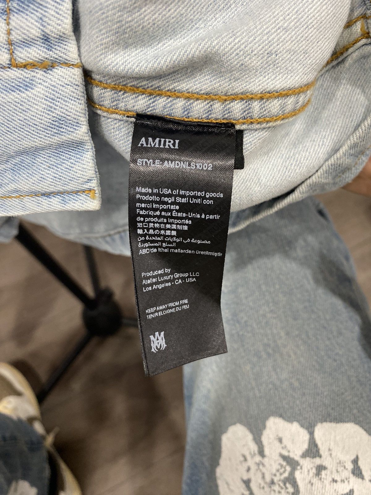 Amiri Amiri Resort Denim Jacket Size US M / EU 48-50 / 2 - 6 Thumbnail