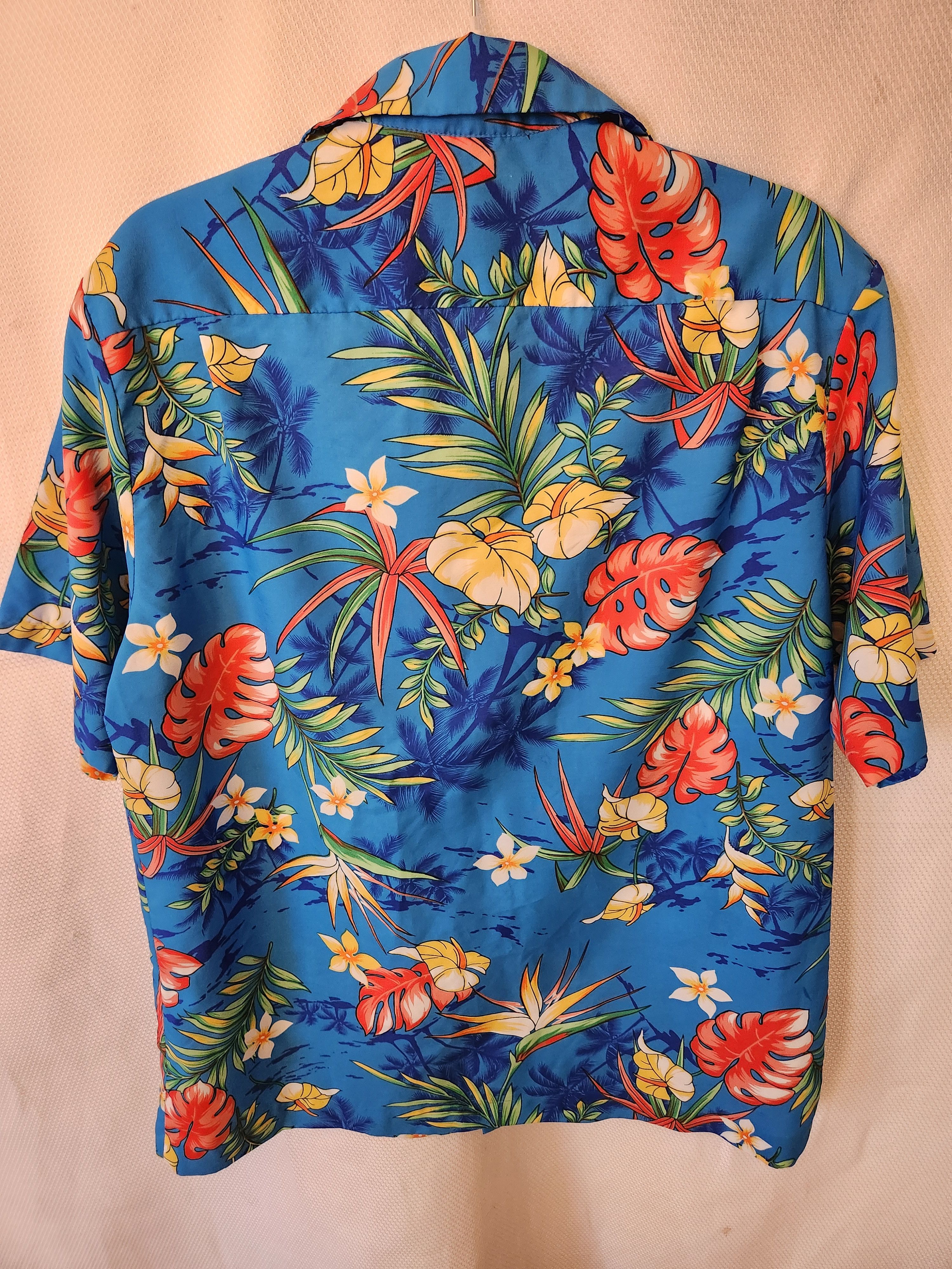 Hilo Hattie Vintage 100% Polyester Hawaiian Floral Camp Shirt Size US M / EU 48-50 / 2 - 2 Thumbnail